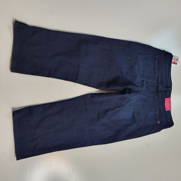 NEW SPANX 29 SLIM X ANKLE CAPRI CROPPED DARK WASH SLIMMING JEANS NWT - Picture 12 of 12